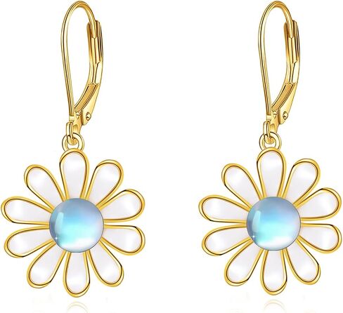 S925 Flower Animal Earrings Sterling Silver Animal French Dangle Earring Flower Earring Jewelry for Women 5 in Saudi Arabia