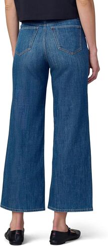بنطلون جينز نسائي من Joe's Jeans The Mia High Rise واسع الساق واسع الكاحل - - 30 in Kuwait