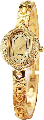 Vintage Watches for Womens Oval Small Bracelet Watch Fashion Ladies Dress Quartz Watch in Saudi Arabia