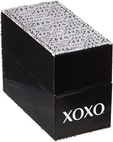 Accutime XOXO Women's XO5461 Rhinestone Accent Black Analog Bracelet Watch in Kuwait