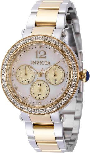 Invicta Bolt Women's Watch w/Mother of Pearl Dial - 36.5mm, Gold, Steel (44705) in Kuwait