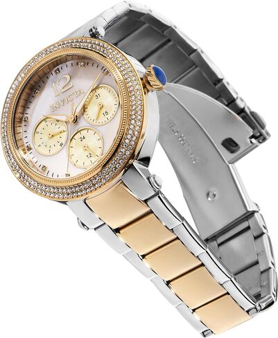 Invicta Bolt Women's Watch w/Mother of Pearl Dial - 36.5mm, Gold, Steel (44705) in Kuwait