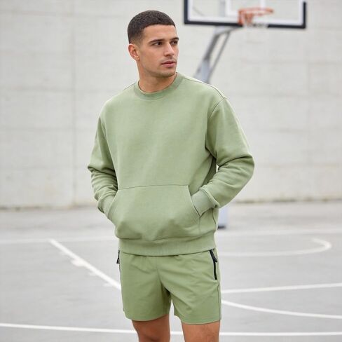 Men's Stretchy Athletic Shorts 100D Polyester Lightweight Durable for Outdoor Sports & Gym in Kuwait