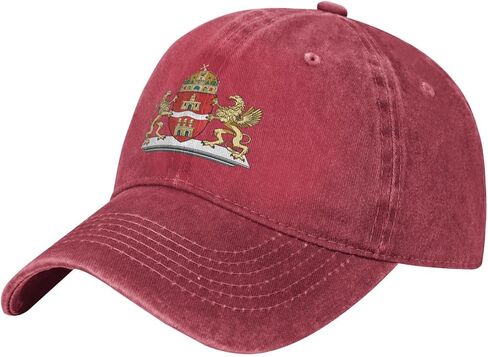 Vintage Coat of Arms of Budapest Baseball Cap for Women Men Hat Trucker Hats in Saudi Arabia