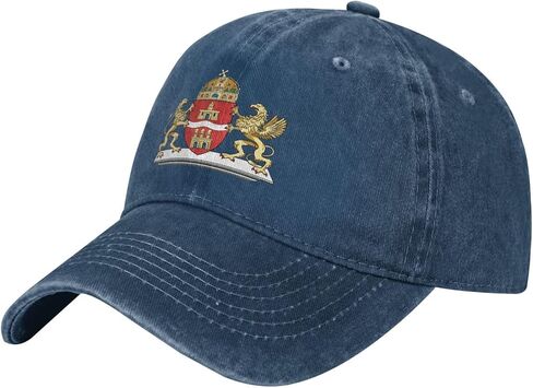 Vintage Coat of Arms of Budapest Baseball Cap for Women Men Hat Trucker Hats in Kuwait