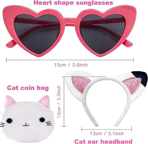 Princess Cat Costume for Girls Dollhouse Adventure Dress with Headband Kids Halloween Birthday Party Cosplay 3-8Y in Saudi Arabia