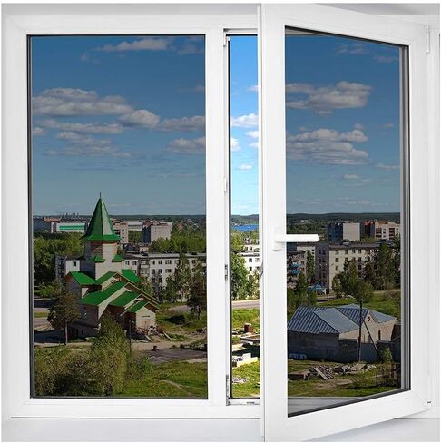 BDF S4MB20 Window Film Security and Daytime Privacy 4 Mil Black 20 (Dark) - 30in X 14ft in Saudi Arabia