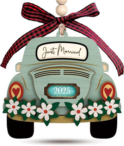 Car Rearview Mirror Hanging Accessories - Gifts for Women, 2 Pack Christmas Ornament & Car Hanging Decoration for Tree, Windows, Door, Table (Flamingo) in Saudi Arabia