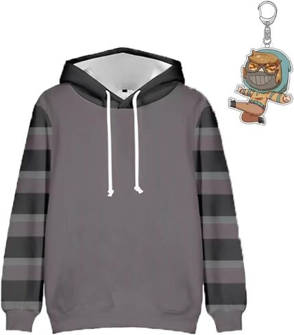 Ticci Toby Hoodie Anime Hoodies Ticci Toby Cosplay With Keychain For Halloween in Saudi Arabia
