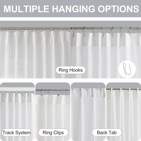 Vision Home Natural Pinch Pleated Sheer Curtains 90 Inches Soft Linen Textured Modern Rustic Light Filtering Drapes,Window Treatment Panels with Hooks & Back Tab for Living Room Bedroom, 40" Wx90 Lx2 in Kuwait