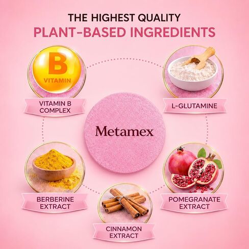 Berberine Patches | Extra Strength Berberine Patch with L-Glutamine, Pomegranate Extract and Cinnamon for Women & Men | 60 Days Supply, Advanced Formula with Natural Ingredients in Kuwait
