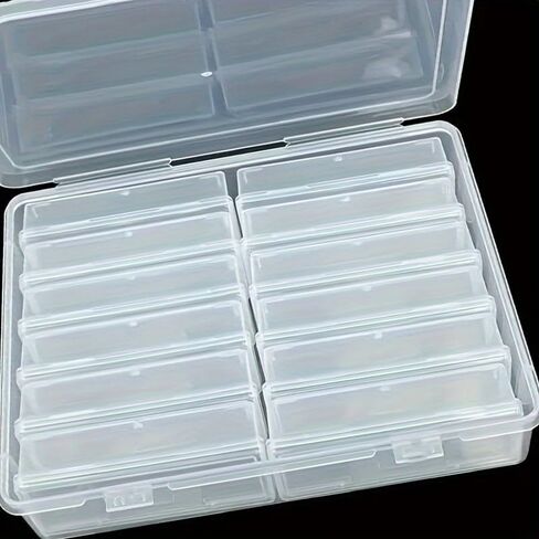 Transparent Portable Storage Box, Multifunctional Handicraft Organizer, Suitable for Jewelry Necklaces Rings, DIY Handmade Rice Beads Finishing Container, Organizer Supplies, Jewelry Chests in Kuwait