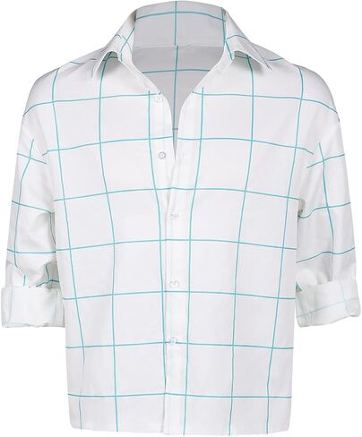 Mens Boys Jinu Costume Shirt Cosplay Costume Pink Blue T-Shirt Summer Shirt Halloween Suit Men in Saudi Arabia