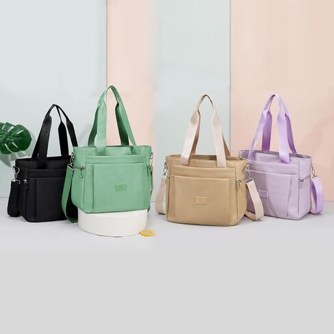 Tote Bag for Women Multi Pockets Crossbody Bag Casual Top Handle Ladies Handbag with Zipper Shoping Travel Work in Saudi Arabia