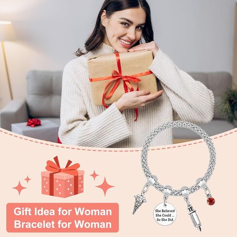 Phlebotomist Bracelet for Woman Phlebotomy Technician Graduation Gift Inspirational Gifts for Her Phlebotomist Graduation Bracelet for Phlebotomy Nurse Doctor Christmas Appreciation Stretch Jewelry in Saudi Arabia