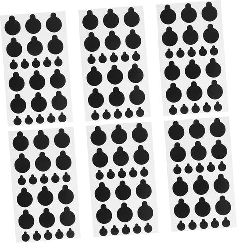 6sheets Led Light Blocking Stickers Led Light Covers Blackout Stickers for Window Router Shading Blackout Blocking Decals in Kuwait