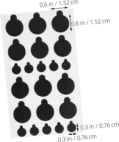 6sheets Led Light Blocking Stickers Led Light Covers Blackout Stickers for Window Router Shading Blackout Blocking Decals in Kuwait