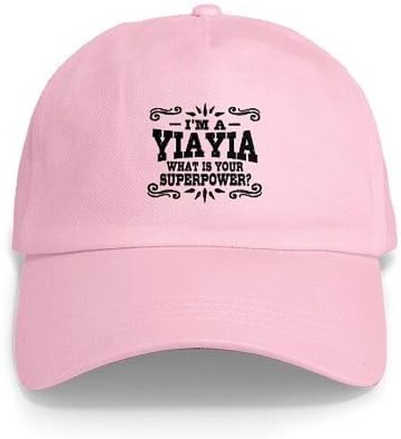 CafePress I'm A YIA YIA What is Your Superpower Cap Adjustable Baseball Cap in Saudi Arabia