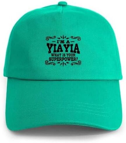 CafePress I'm A YIA YIA What is Your Superpower Cap Adjustable Baseball Cap in Saudi Arabia