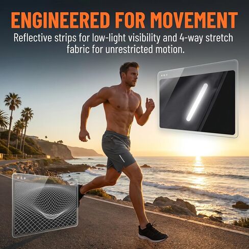 3Pack Men's Summer Stylish Sports Dual Zipper Design Quick-Dry Premium Ice-Silk Breathable Athletic Lightweight Stretch Fabric Elastic Waistband Fitness Running Beach Shorts Multicolor-3XL in Kuwait