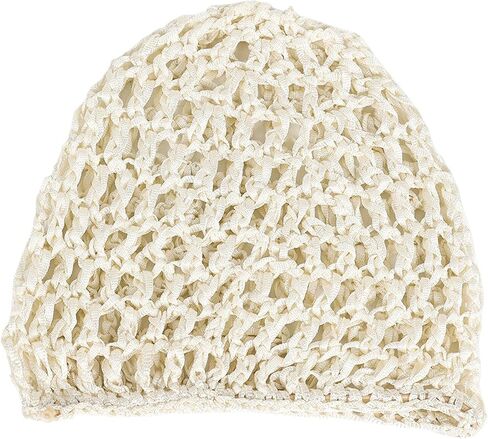 Hollowout Crochet Brimless Hat Breathable Knit Skull Simple Pullover for Adult Casual Outfit Travel Headwear Crochet Net Hat in Saudi Arabia
