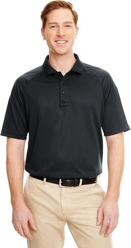 Harriton Men's Advantage Snag Protection Plus Tactical Polo 3XL BLACK in Saudi Arabia