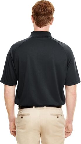 Harriton Men's Advantage Snag Protection Plus Tactical Polo 3XL BLACK in Saudi Arabia