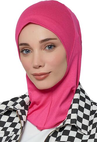 Aisha's Design Instant Turban 95% Cotton Head Scarf Headwear Combed Cotton Ninja Cap, Slip on Jersey Hijab in Saudi Arabia