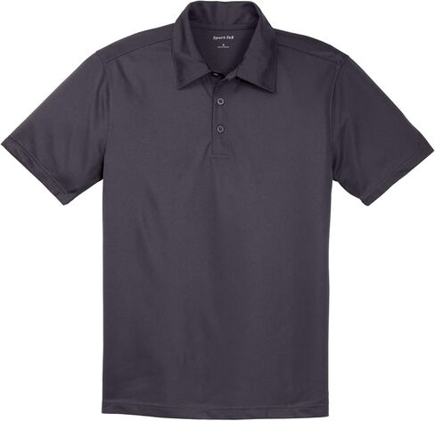 SPORT-TEK Unisex PosiCharge Active Textured Polo | Short Sleeve Collared Shirt for Men & Women, Casual Fit Top in Kuwait