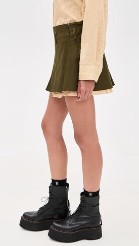 R13 Women's Pleated Mini Skirt in Saudi Arabia