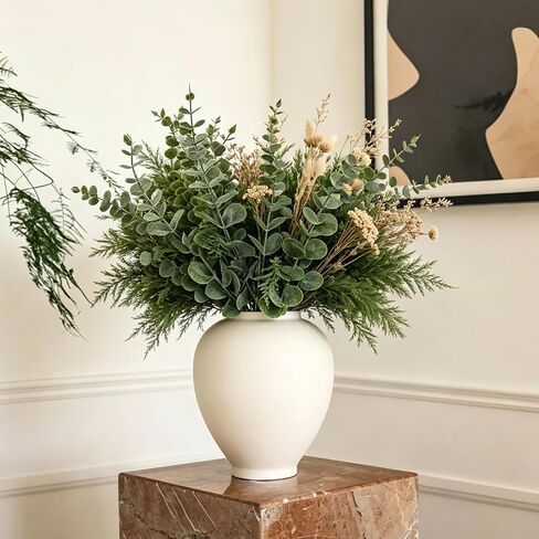 100pcs Eucalyptus Stems Artificial Eucalyptus Leaves Stems,Fake Eucalyptus Plants Real Touch Faux Eucalyptus garland for Office Flowers Bouquet, Table centerpieces,Wedding,Garden Decoration,Home Decor in Saudi Arabia