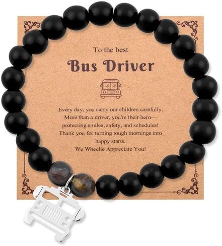 YangQian School Bus Driver Appreciation Gifts for Women Men School Bus Drivers Birthday Retirement End of Year Gift Bracelet in Kuwait