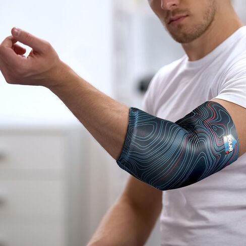 Brownmed Polar Ice - Hot/Cold Therapy Sleeve with Soft Gel Lining – Reusable Slip-On Compression Wrap for Knee, Elbow, Joint & Muscle Pain Relief, Injury, Swelling, Post-Surgery, Arthritis – L/XL in Saudi Arabia