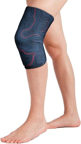 Brownmed Polar Ice - Hot/Cold Therapy Sleeve with Soft Gel Lining – Reusable Slip-On Compression Wrap for Knee, Elbow, Joint & Muscle Pain Relief, Injury, Swelling, Post-Surgery, Arthritis – L/XL in Saudi Arabia