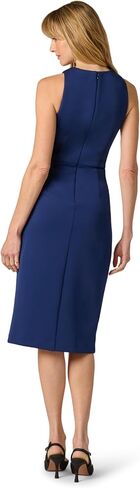 Adrianna Papell Halter Ruffle Midi Dress in Kuwait