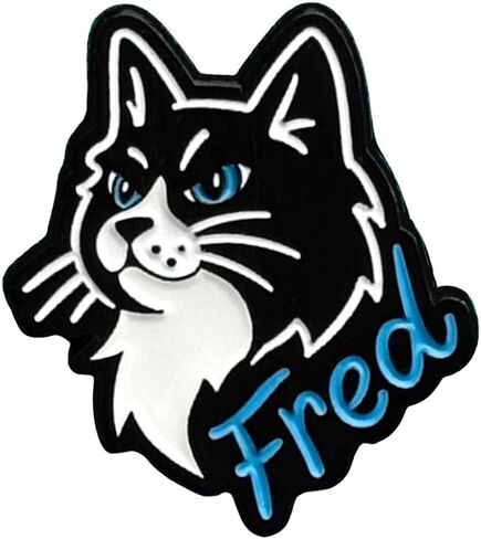 ConQuest Journals Into Darkness Pets Enamel Pin 3-Pack, Straight Post & Rubber Backers, Pins for Jacket, Tote & More, Lights Out Fred, Caught Up Walter, Game On Amos, Officially Licensed Navessa Allen in Kuwait