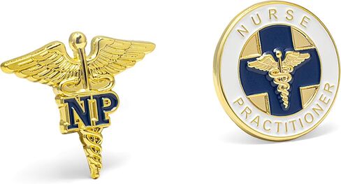 Nurse Practitioner "NP" Lapel Pin Set in Saudi Arabia