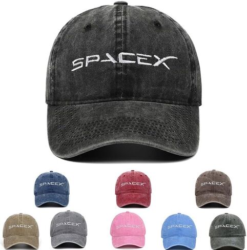 Baseball Cap, Washed Cotton, Adjustable, Multiple Color Black in Kuwait