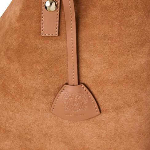 Bruno Magli SIENNA Suede Tote, Tan in Kuwait