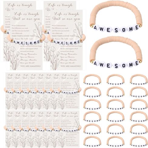Liliaafar CNA Week Inspirational Gifts for Women Awesome Beaded Bracelets Remember Who You are Bracelet Thinking of You Gifts for Women in Kuwait