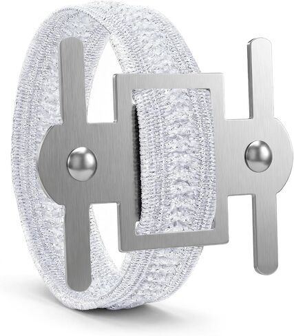 18PCS Silver Corsage Wristlet Band, Elastic Wrist Corsage Bracelets for Women, DIY Prom Flower Supplies Kit, Bridesmaid Accessories for Wedding Party in Saudi Arabia