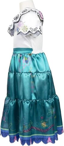 Disney Encanto Mirabel Dress for Kids - Bundle with Mirabel Madrigal Costume for Girls Ages 3 and Up Plus Purse | Encanto Halloween Outfit Size 4-6X in Kuwait
