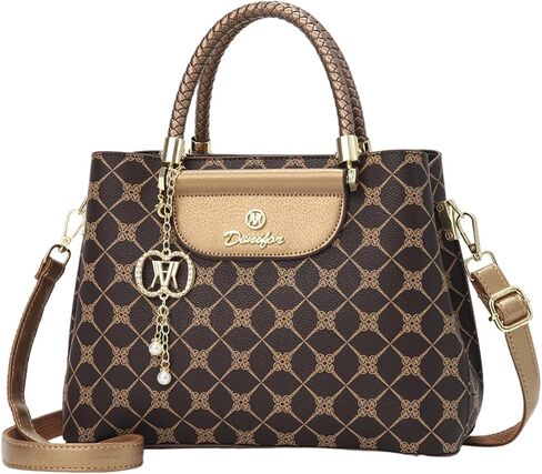 Women Purses and Handbags Top Handle Satchel Shoulder Bags PU Leather Messenger Tote Bag for Ladie Casual Daily Use in Saudi Arabia