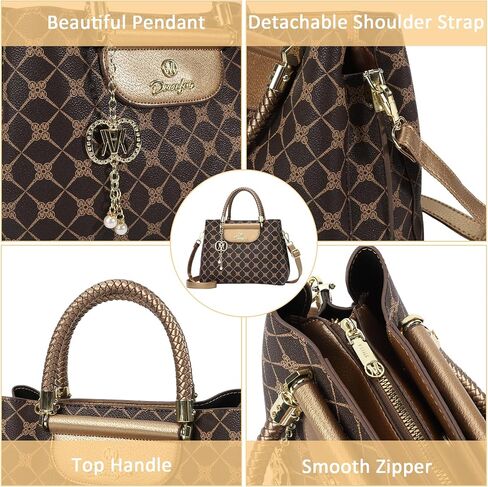 Women Purses and Handbags Top Handle Satchel Shoulder Bags PU Leather Messenger Tote Bag for Ladie Casual Daily Use in Saudi Arabia
