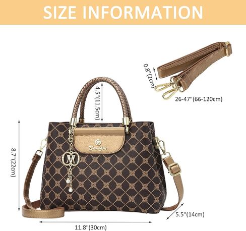 Women Purses and Handbags Top Handle Satchel Shoulder Bags PU Leather Messenger Tote Bag for Ladie Casual Daily Use in Saudi Arabia