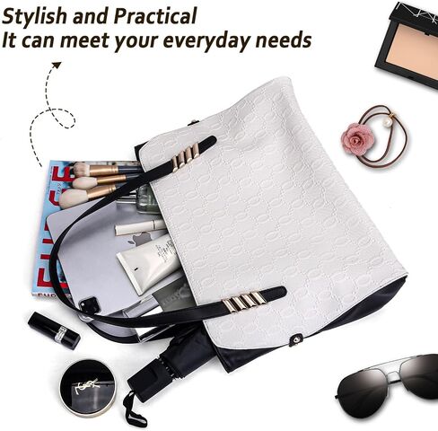 BOYATU Genuine Leather Women Tote Bags: Large Designer Shoulder Purses for - Soft Fashion Handbags in Saudi Arabia