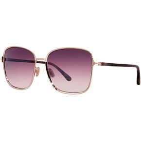 Tom Ford FERN FT 1029 Shiny Rose Gold/Pink Shaded 57/17/140 unisex Sunglasses in Kuwait