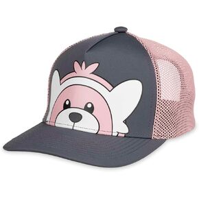Pokémon Center: Bewear Gray Trucker Hat (One Size-Adult) in Kuwait