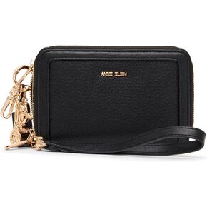 Anne Klein Women's Double Zip Around with Charms in Kuwait