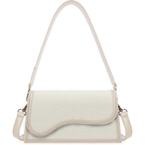 Shoulder Bag for Women Retro Classic Cross Body Purse with 2 Removable Straps in Saudi Arabia